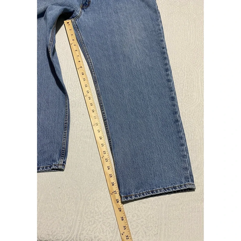 Levis 550 Jeans Men's 44x29 Blue Relaxed Fit Denim Medium‎ Wash Y2K